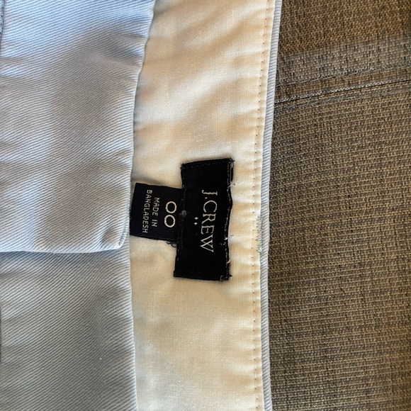 J. Crew Women’s Sz 00 Chino Casual Shorts. 1 Light Blue & 1 Camo - Picture 3 of 10